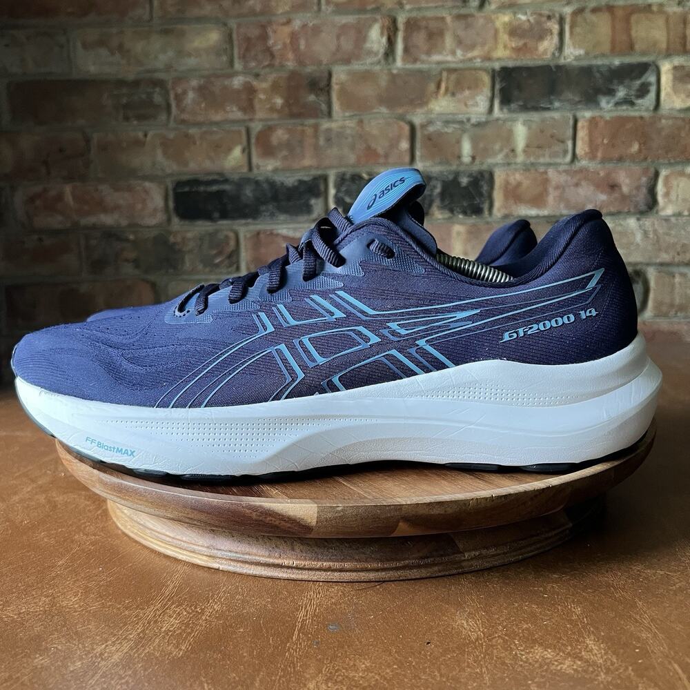 Asics GT-2000 14 Mens 12.5 Blue FF Blast Max Cushioned Running Shoes Sneakers - Picture 11 of 16
